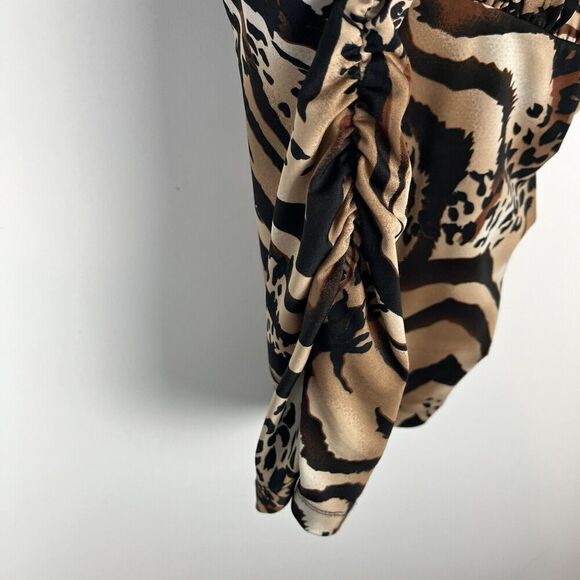 Ali Miles Animal Print Dress Sleeveless Sz Medium​​​​ - Picture 5 of 8